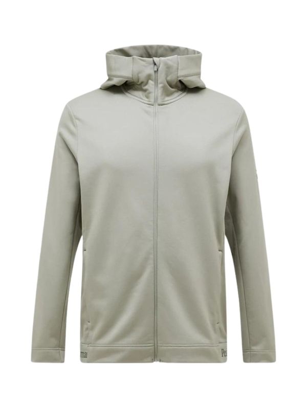 Bluza Peak Performance męska Rider Tech Zip Hood Limit Green