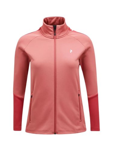 Bluza Peak Performance damska Rider Zip Jacket różowa rozpinana