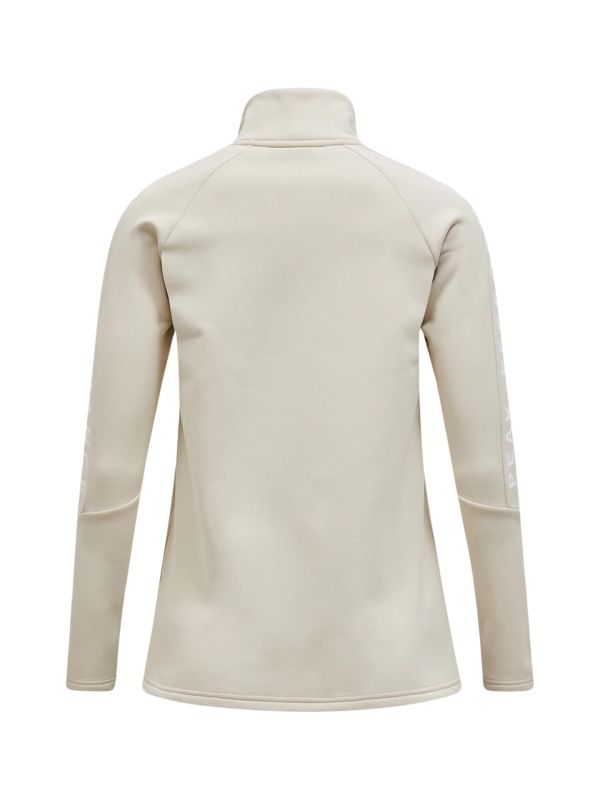 Bluza Peak Performance damska Rider Zip Jacket beżowa