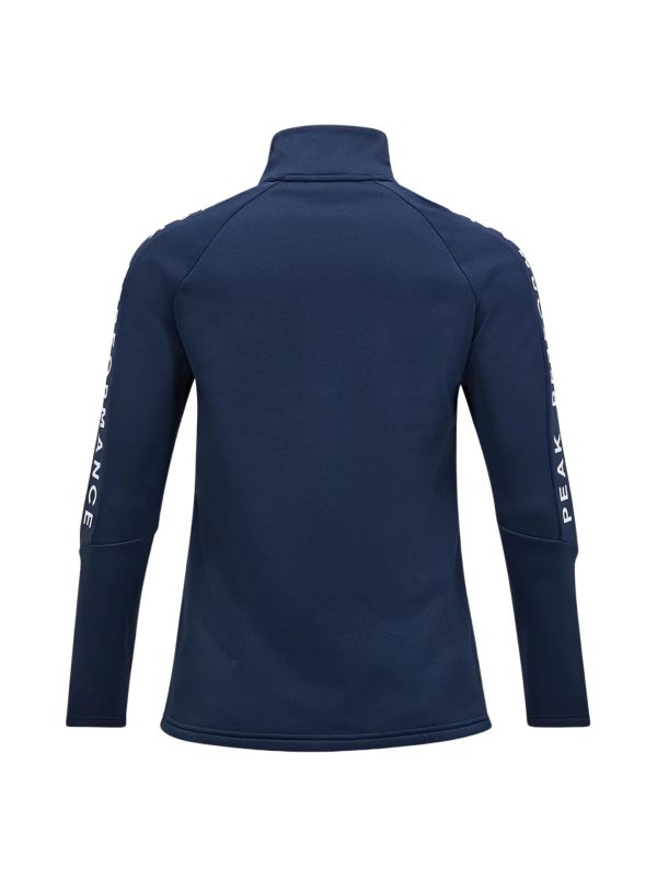 Bluza Peak Performance damska Rider Zip Jacket granatowa