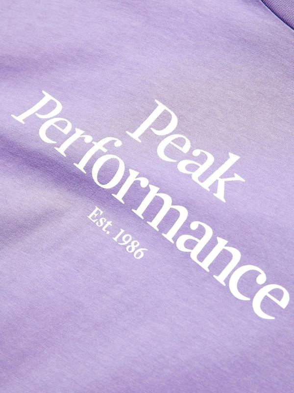 Koszulka Peak Performance damska Original Tee fioletowa