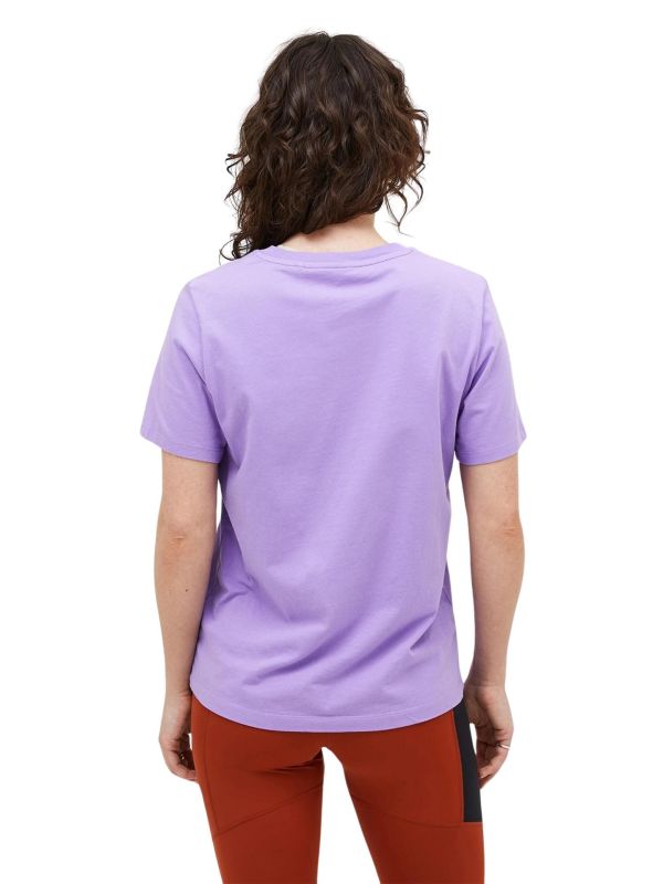 Koszulka Peak Performance damska Original Tee fioletowa