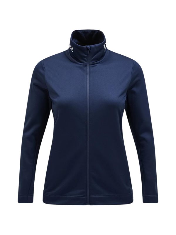 Bluza Peak Performance damska Rider Tech Zip Jacket granatowa