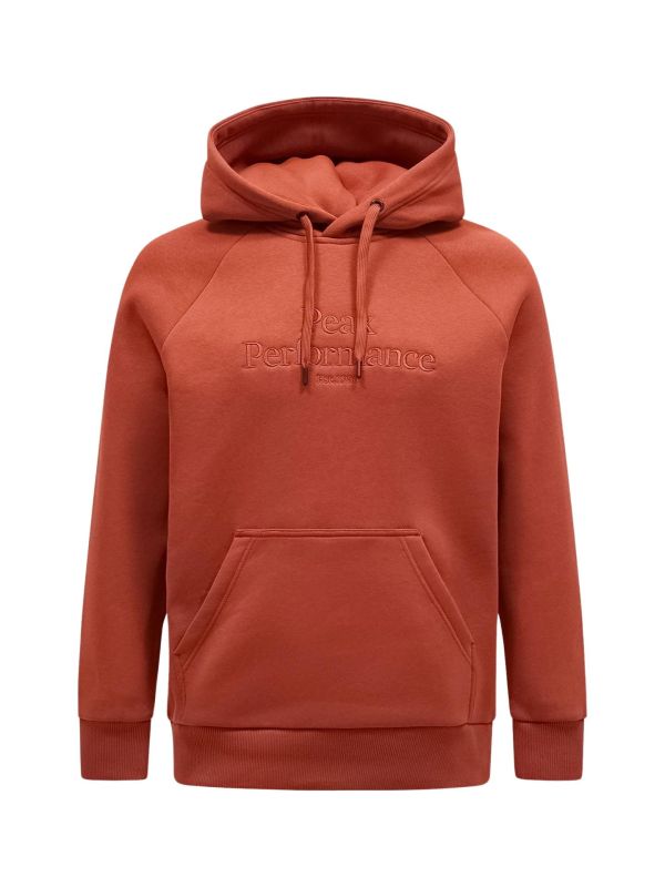 Bluza Peak Performance męska Original Hood czerwona
