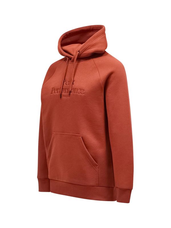 Bluza Peak Performance męska Original Hood czerwona