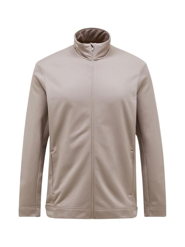Bluza Peak Performance męska Rider Tech Zip Jacket beżowa