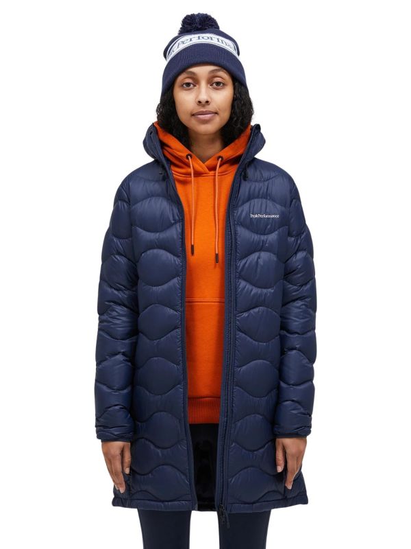 Kurtka Peak Performance Helium damska Down Parka granatowa