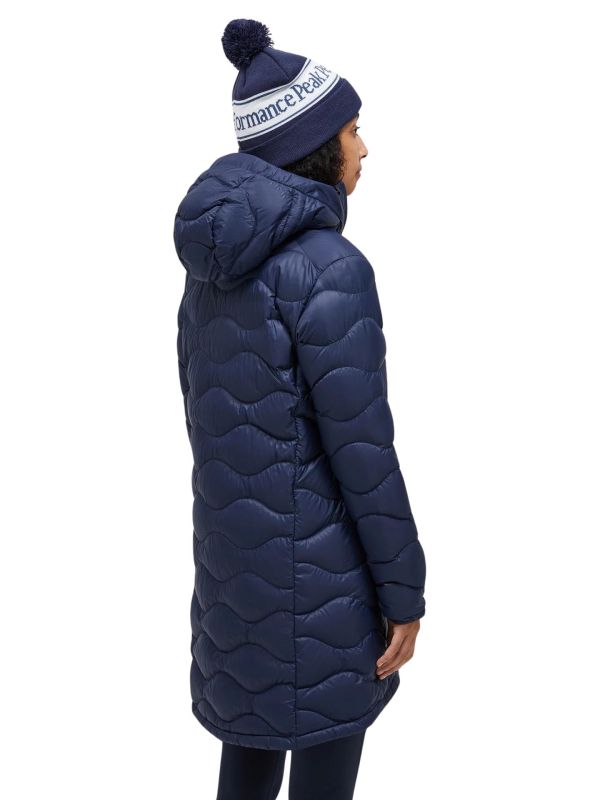 Kurtka Peak Performance Helium damska Down Parka granatowa