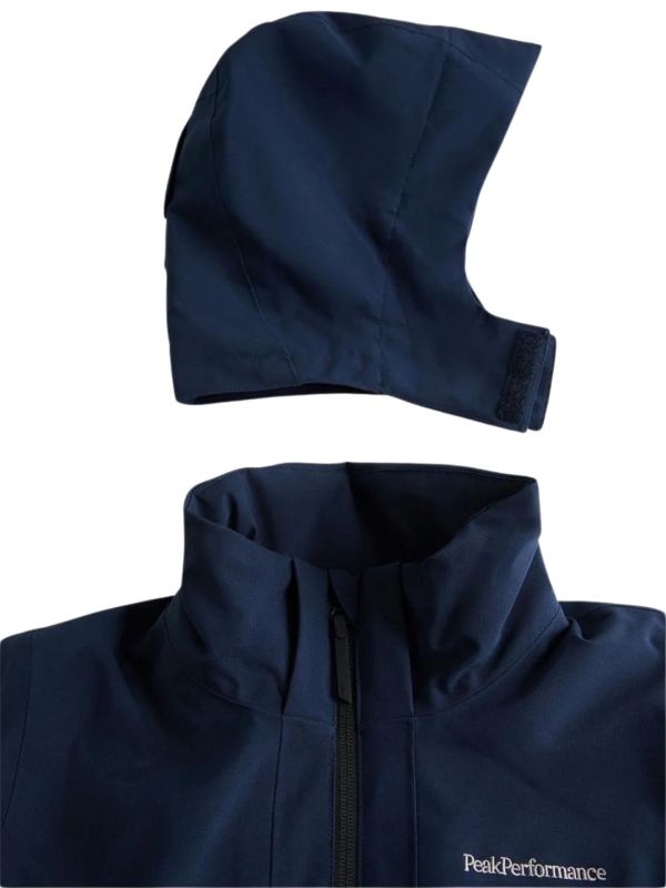 Kurtka Narciarska Peak Performance Jr Maroon Jacket Niebieska