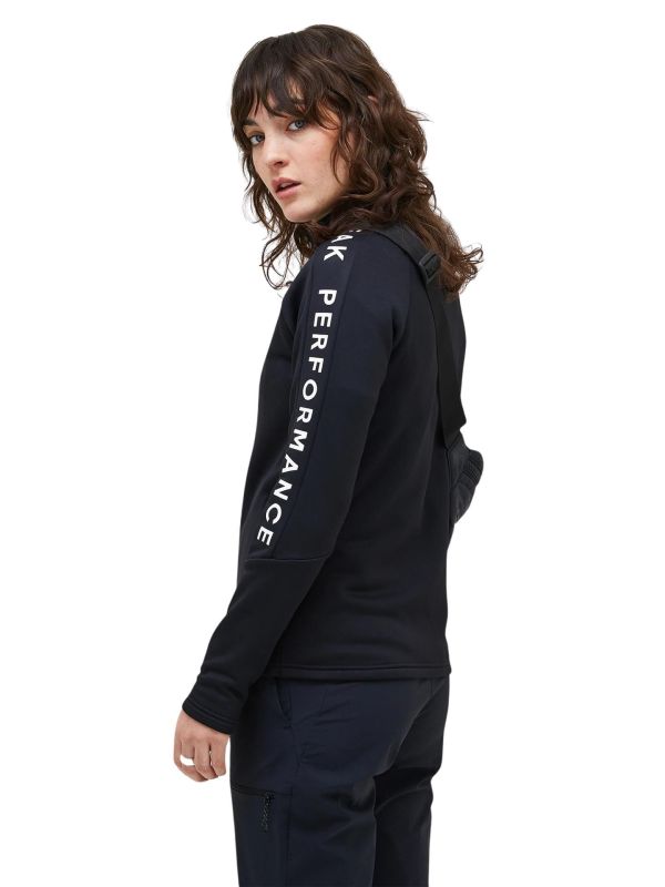 Bluza Peak Performance Rider Zip Jacket damska czarna