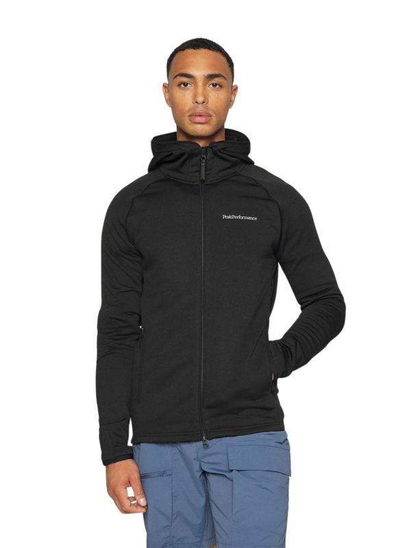Bluza Peak Performance M Chill Light Zip Hood czarna