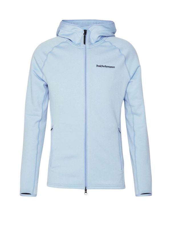 Bluza Peak Performance M Chill Light Zip Hood niebieska