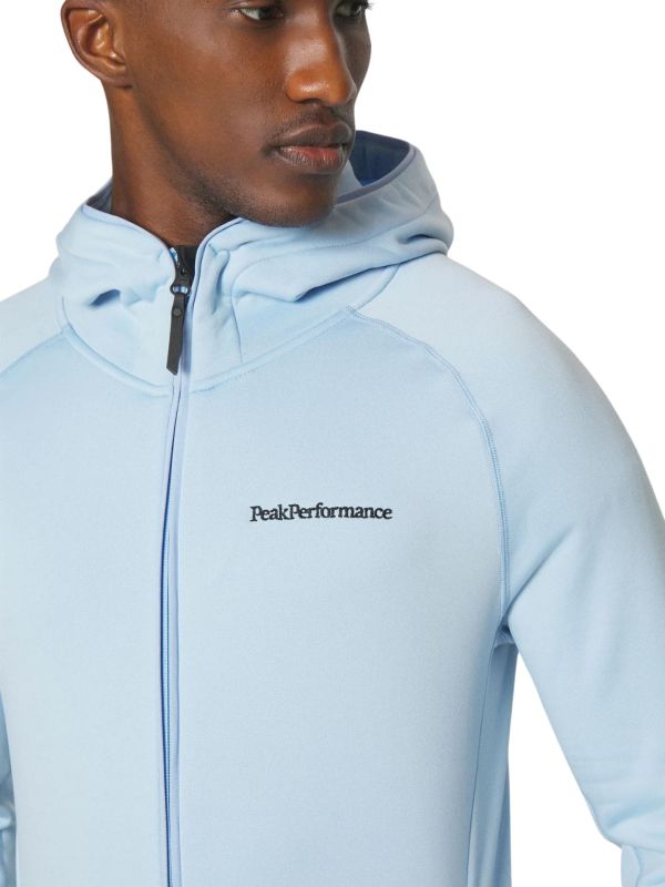 Bluza Peak Performance M Chill Light Zip Hood niebieska