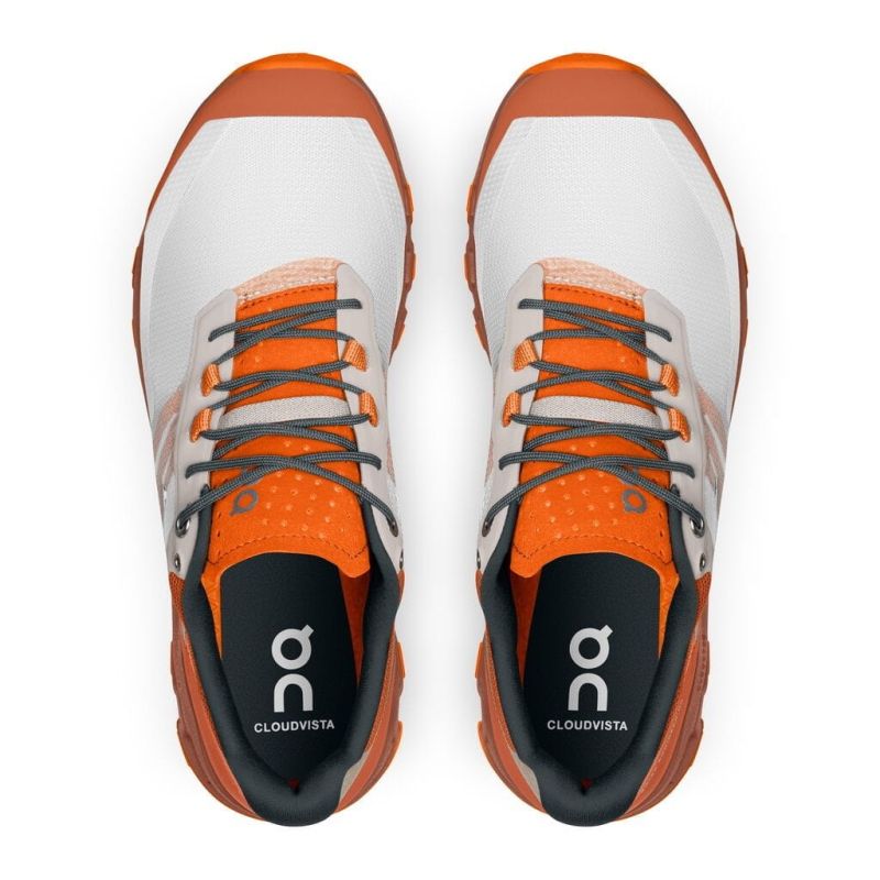 BUTY BIEGOWE DAMSKIE ON RUNNING CLOUDVISTA WHITE/RUST