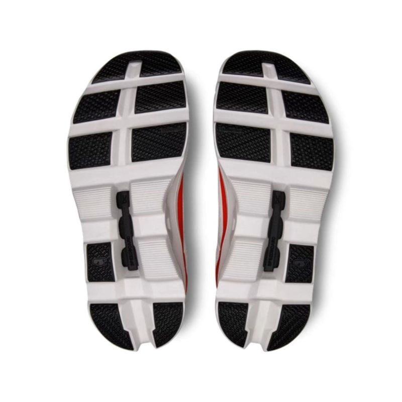 Buty damskie On Running Cloudmonster biało-pomarańczowe