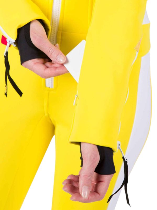 Kombinezon Rossignol damski W Sublim Insulated Overall żółty