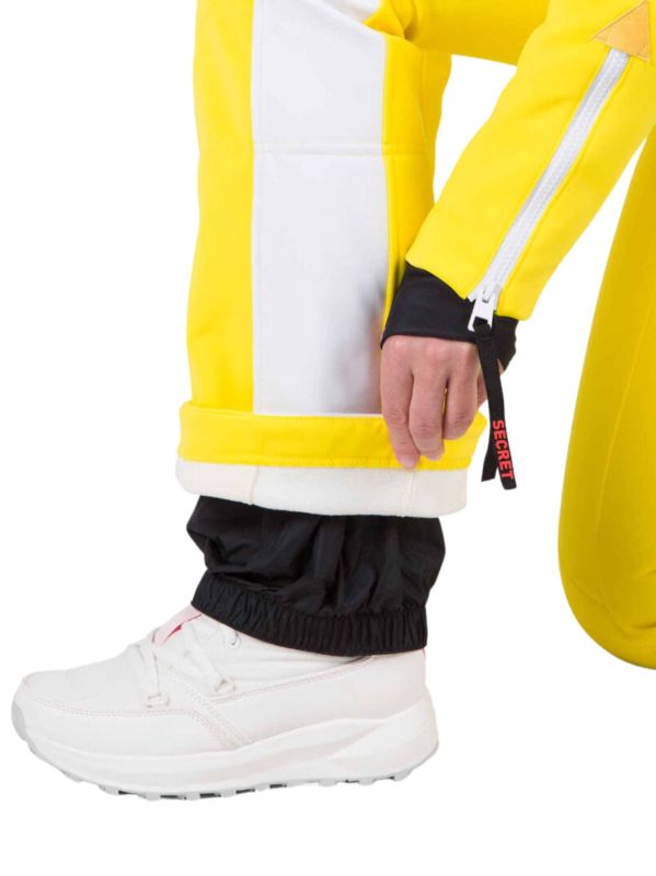 Kombinezon Rossignol damski W Sublim Insulated Overall żółty