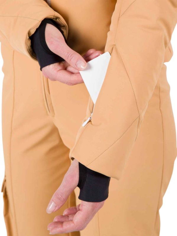 Kurtka narciarska Rossignol JCC damska W Birdy Poetic JKT brązowa