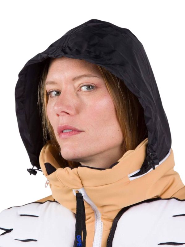 Kurtka narciarska Rossignol JCC damska W Birdy Poetic JKT brązowa