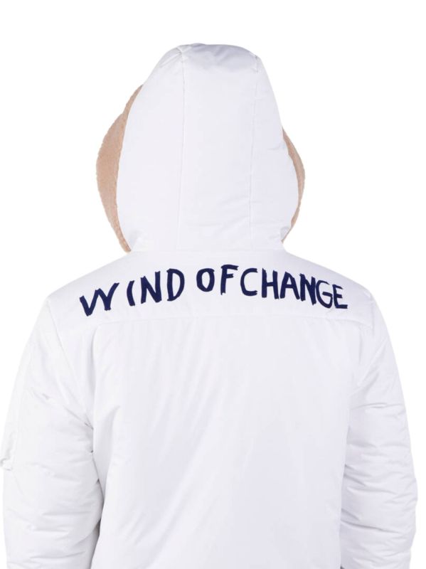 Kurtka narciarska Rossignol JCC damska W Yety Fleecy Bomber JKT biała