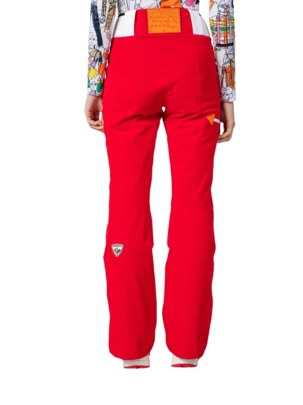 Spodnie Narciarskie Rossignol damskie W Pilot STR Pant czerwone