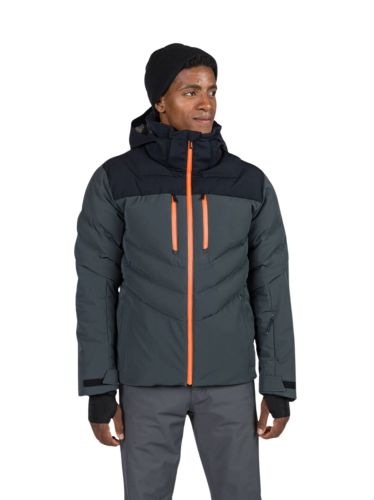 Kurtka Narciarska Rossignol męska Blackside puffy JKT szara