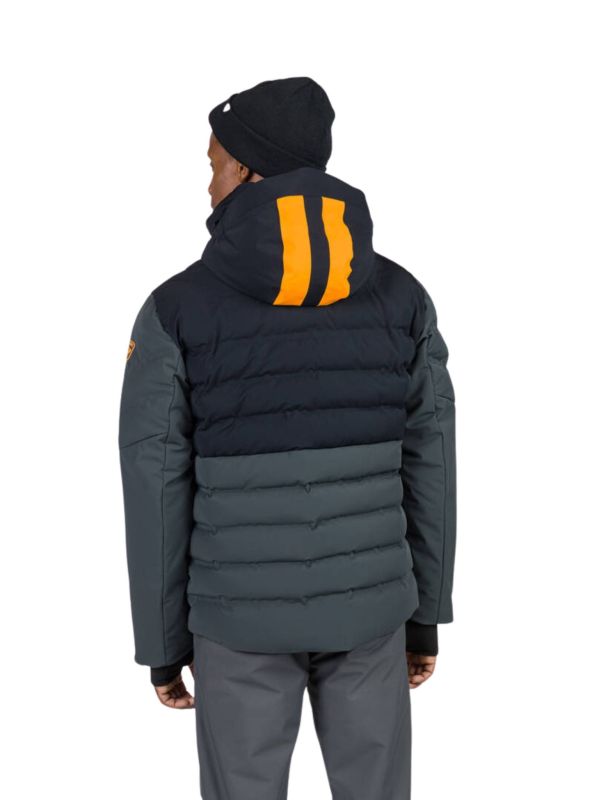 Kurtka Narciarska Rossignol męska Blackside puffy JKT szara