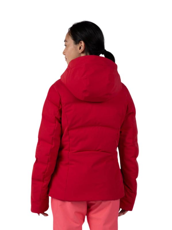 Kurtka Narciarska Rossignol damska W Blackside puffy JKT czerwona