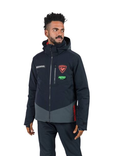 Kurtka Narciarska Rossignol męska Hero Blackside JKT czarna