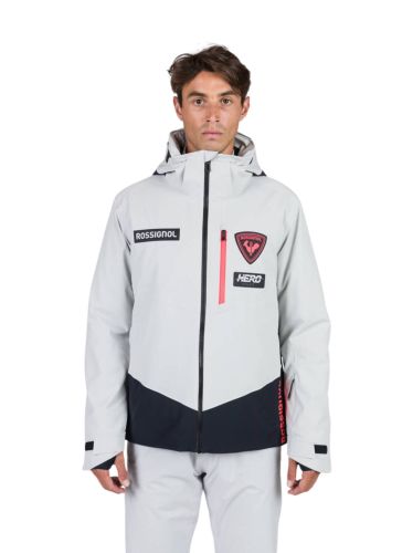 Kurtka Narciarska Rossignol męska Hero Blackside JKT szara