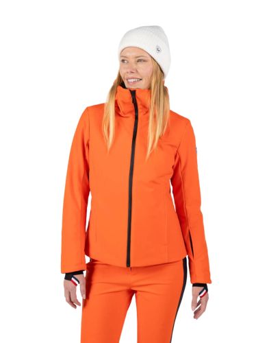 Kurtka Narciarska Rossignol damska Cieloalto JKT pomarańczowa