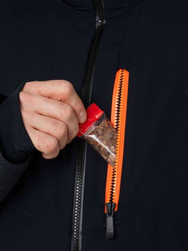 Kurtka Narciarska Rossignol męska Blackside JKT czarna
