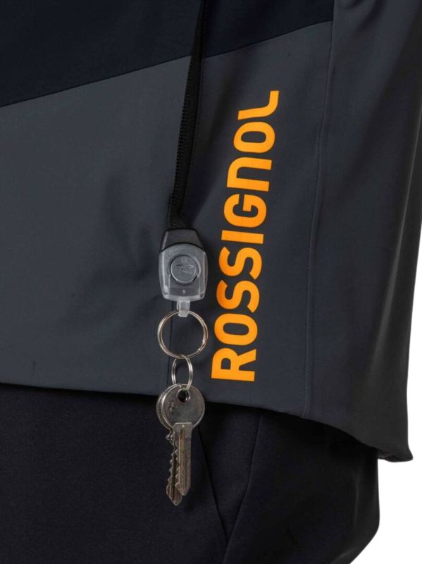 Kurtka Narciarska Rossignol męska Blackside JKT czarna