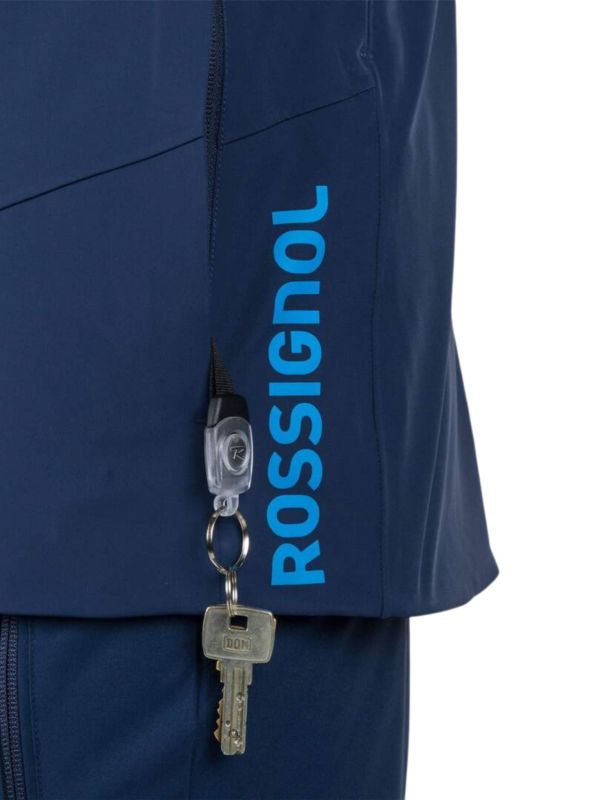 Kurtka Narciarska Rossignol męska Blackside JKT granatowa