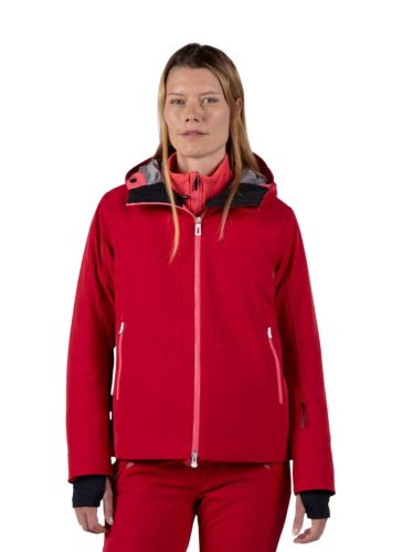 Kurtka Narciarska Rossignol damska W Blackside JKT czerwona