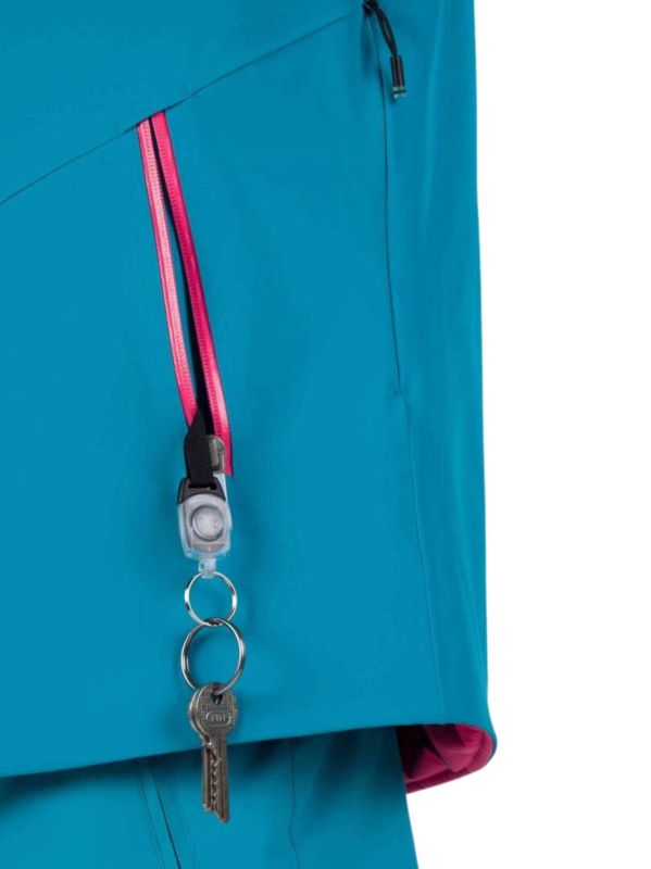 Kurtka Narciarska Rossignol damska W Blackside JKT niebieska