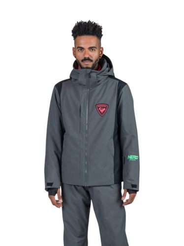 Kurtka Narciarska Rossignol męska Hero Velika JKT szara