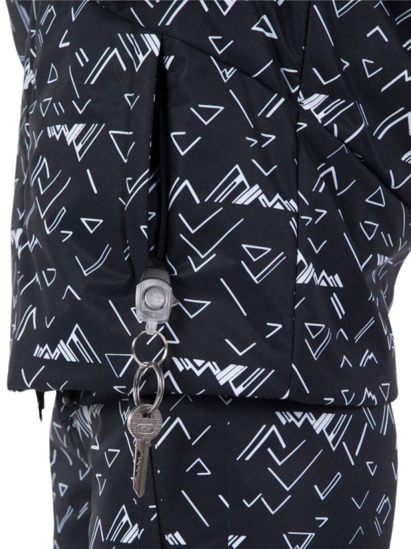 Kurtka Narciarska Rossignol damska W Wispile Puffy PR JKT czarna