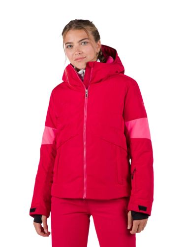 Kurtka Narciarska Rossignol damska W Wispile puffy JKT czerwona