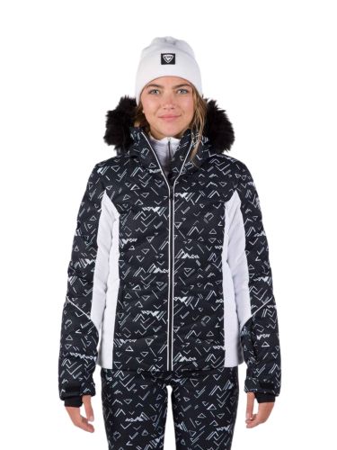 Kurtka narciarska Rossignol damska W Staci PR Puffy JKT czarna