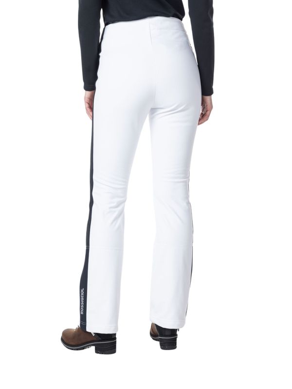 Spodnie narciarskie Rossignol damskie Resort Softshell Pant białe