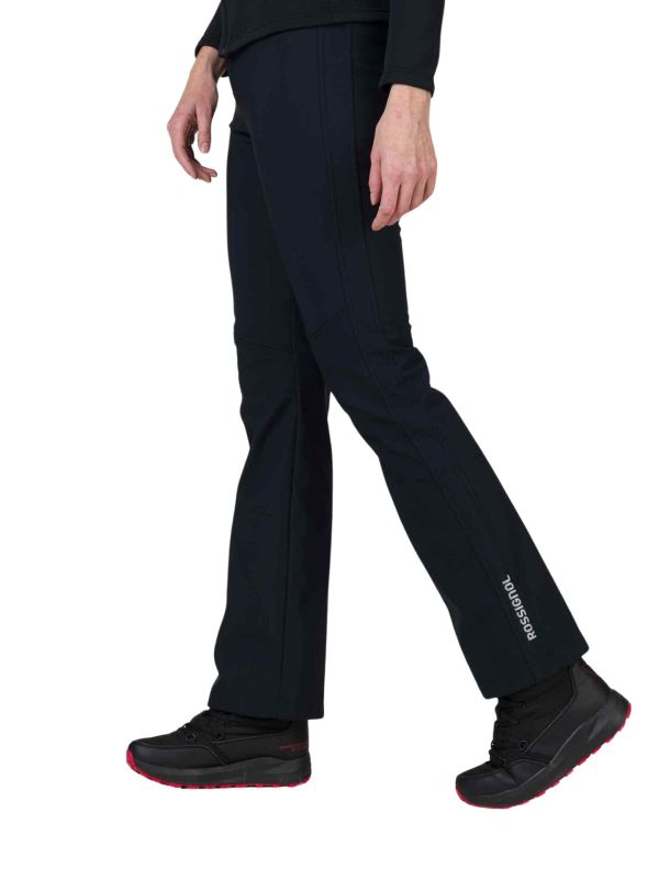 Spodnie narciarskie Rossignol damskie Resort Softshell Pant czarne