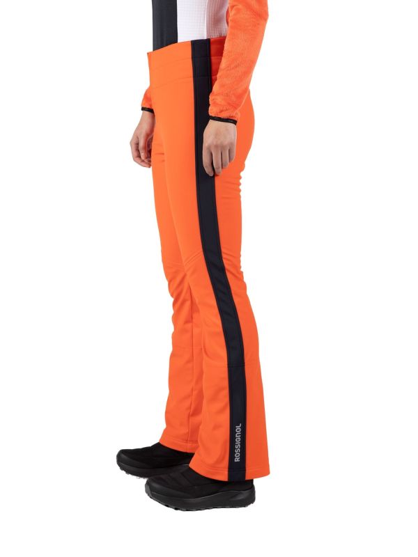 Spodnie narciarskie Rossignol damskie Resort Softshell Pant pomarańczowe