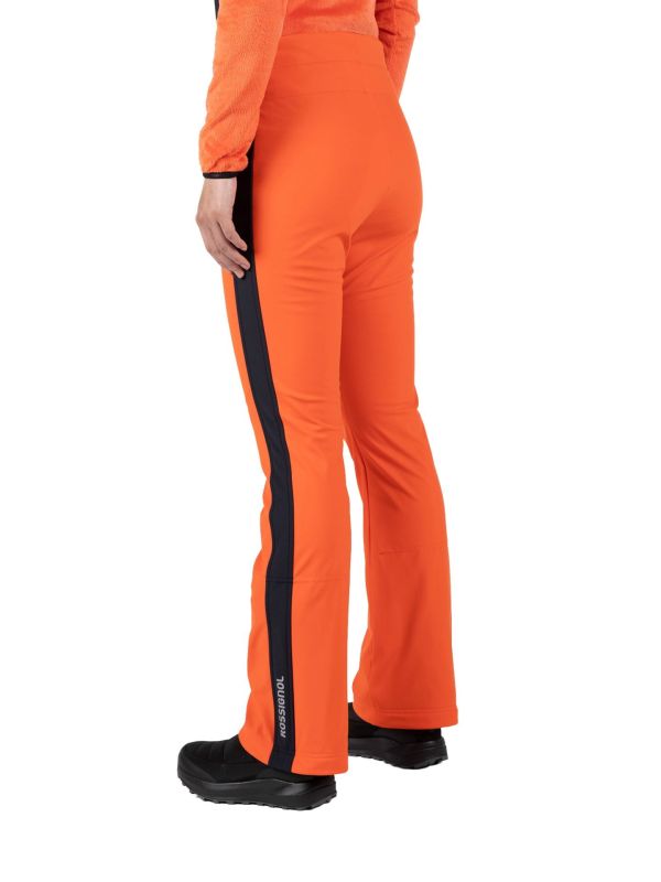 Spodnie narciarskie Rossignol damskie Resort Softshell Pant pomarańczowe