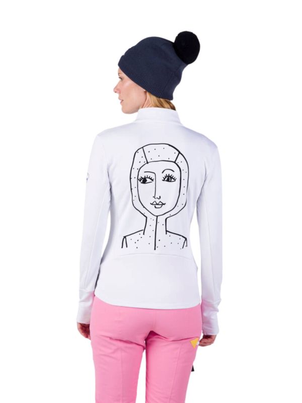Bluza Rossignol JCC damska Climi JKT biała