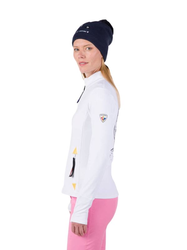 Bluza Rossignol JCC damska Climi JKT biała