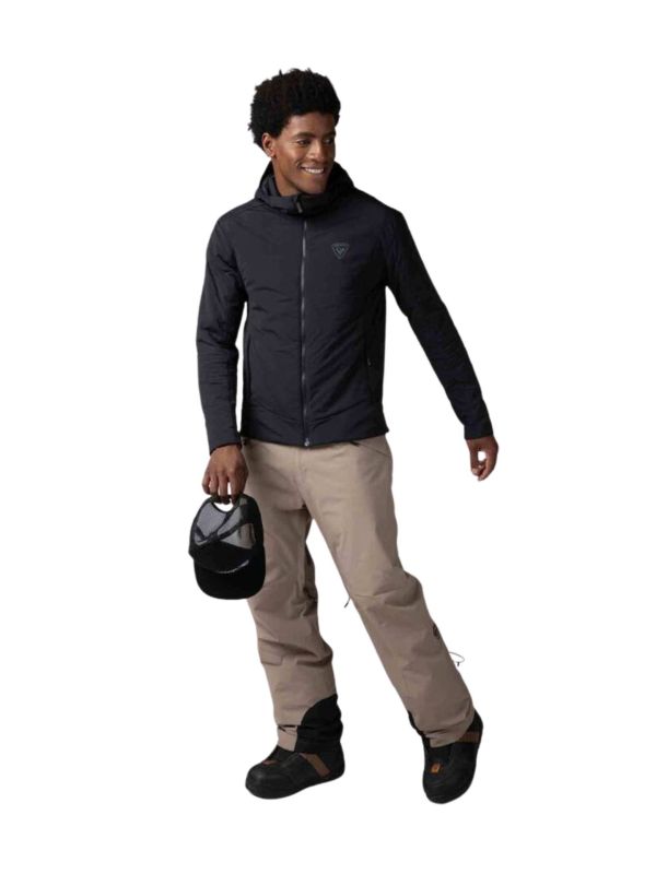 Kurtka narciarska Rossignol męska Opside Hoodie JKT czarna