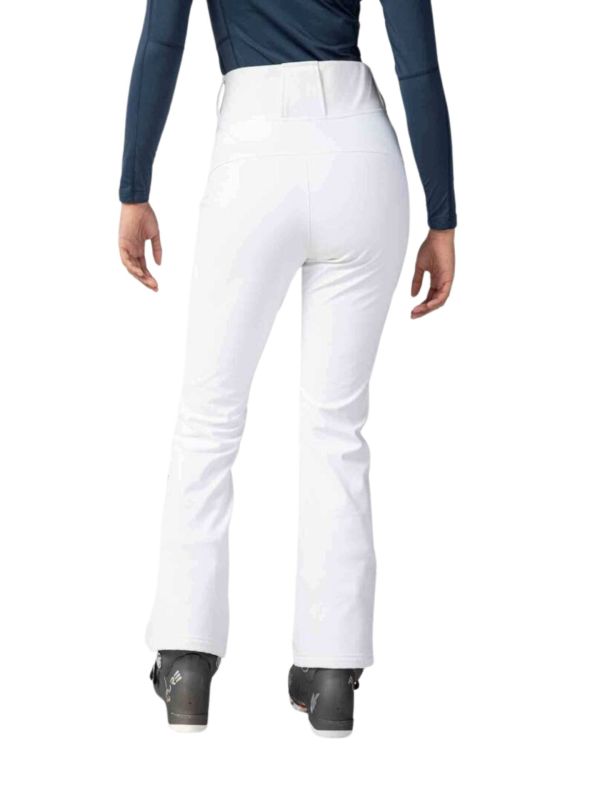 Spodnie Rossignol damskie W Ski Softshell Pant białe