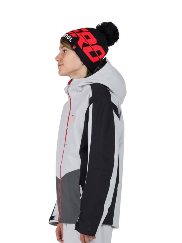 Kurtka narciarska Rossignol dziecięca Boy Hero Velika JKT szara