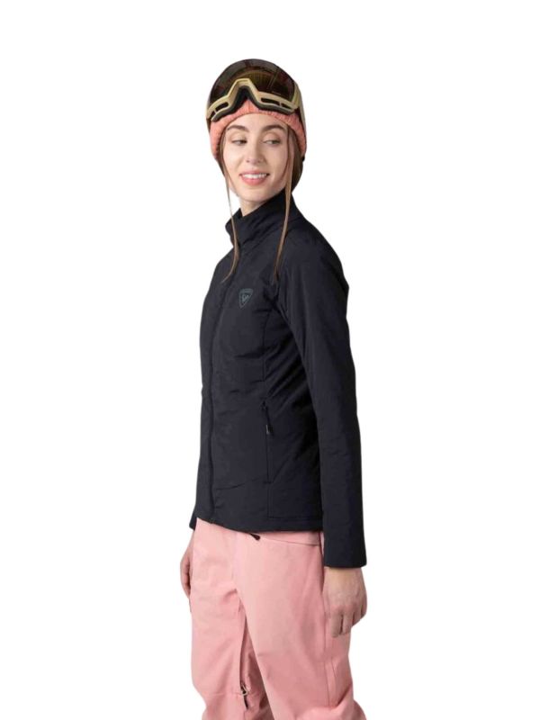 Kurtka narciarska Rossignol damska W Opside JKT czarna